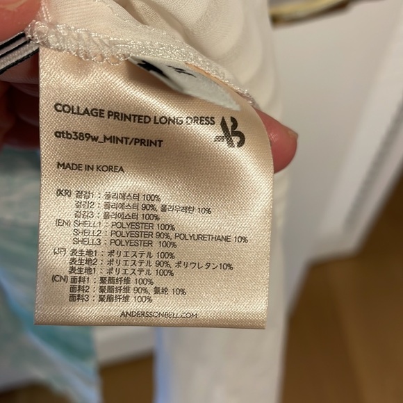 Andersson Bell Collage Print Dress - Picture 5 of 6